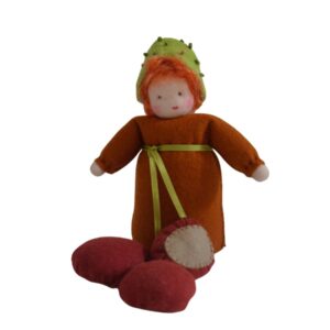 kastanje herfst seizoenstafel Kastanjekindje