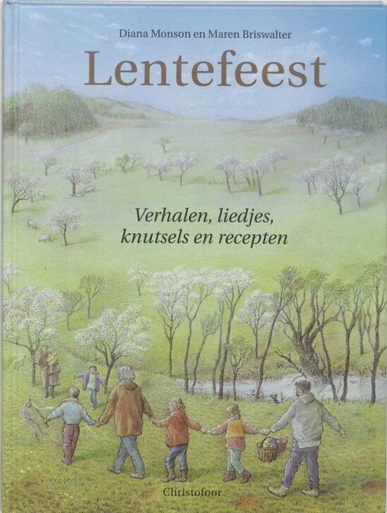 Lente boeken op de seizoentafel