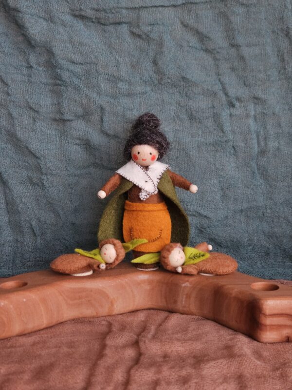 Moeder Aarde en haar wortelkindjes